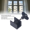 10 Sets Single Hole Window Locks with Wrench Key Adjustable