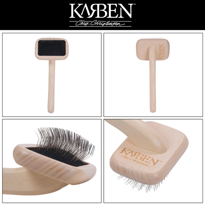 Chris Christensen Karben I Slicker Brush for Dogs, Groom Like