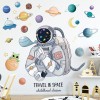 DaraBaby Vinil Decorativo Astronauta Planetas Habitación Niño Bebes