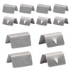 dawfall 12 PCS Automotive Wind Deflector Clips, 0.41" x 0.59