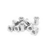 200pcs Professional Aluminum Rivet Nut Threaded Insert Nut Fastener Accessory