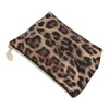 2pcs Leopard Print Makeup Bag Waterproof Multifunction Large Capacity Leopard