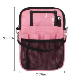 Nurse Fanny Utility Waist Pack,BetterJonny Multi Compartment Medical Gear Pocket Belt Bag Nursing Organizer Pouch for Stethoscopes,Bandage Scissors Other Medical Supplies