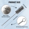 Sinmoe Pack of 2 Stove Pipe Brushes, Diameter 40 mm,