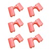 Jagowa 6 Pcs Reusable Chopstick Assistant Reusable Plastic Training Chopsticks