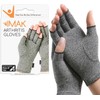 IMAK Brownmed Compression Arthritis Gloves - Fingerless Compression Gloves -