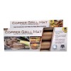 Idea Village (2) Pkgs Non-Stick Copper Grill and Bake Mat