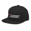 12v Diesel Engine 12 Valve 5.9l Snapback Hat Black