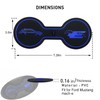 LSAUTO Compatible for Ford Mustang Mach-E Car Cup Holder Coaster,