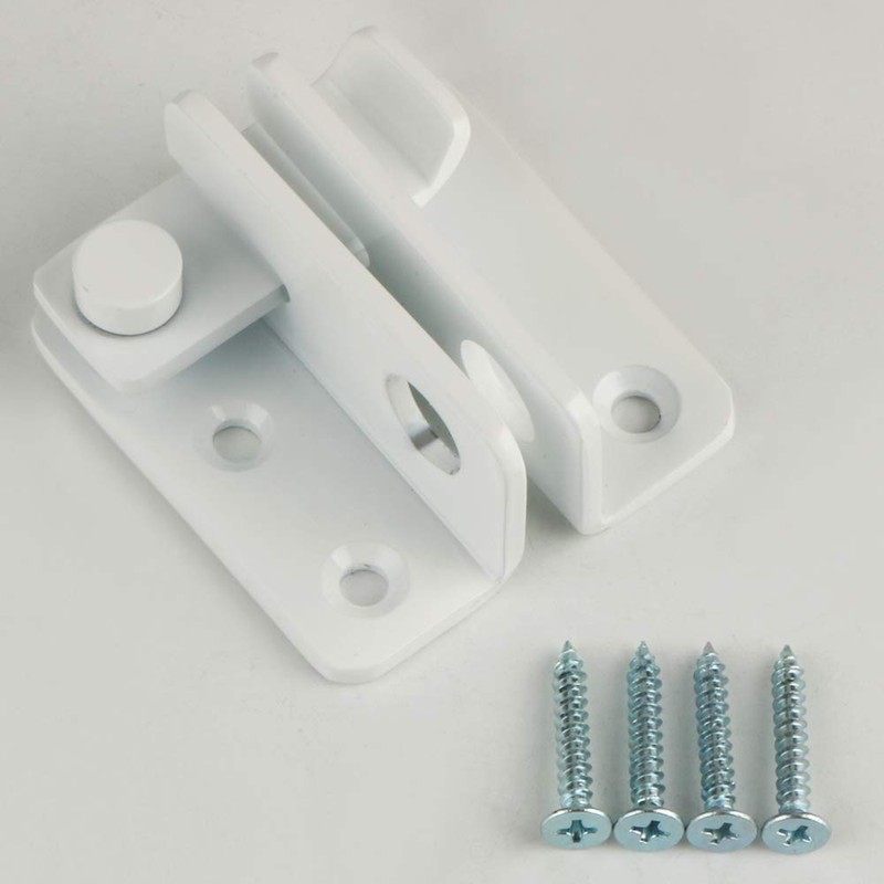 SAYAYO EMS3005-W Stainless Steel Door Bolt Small Lockable with Padlock