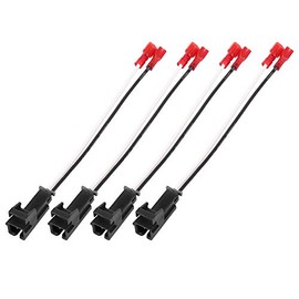 X AUTOHAUX 4pcs Car Speaker Connector Harness Wiring Adapter 72-4568 for Buick Terraza 2006