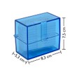 Wedo 2508303 Card Index Box, Standard A7 Landscape (Plastic with