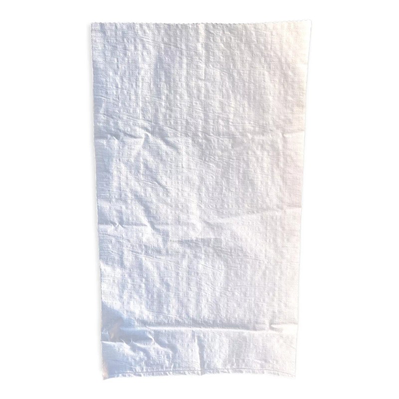 50 Pzas Saco Costal De Rafia 60x100cm Blanco Nuevo 60kg