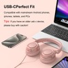 ADOOPE Wired Over-Ear Headphones with USB C Connector, Hi-Fi Stereo