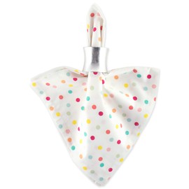 DII Polka Dot Party Print Tabletop Collection Reusable & Machine Washable, Napkin Set, 20x20, Multicolor Confetti Dots, 6 Piece