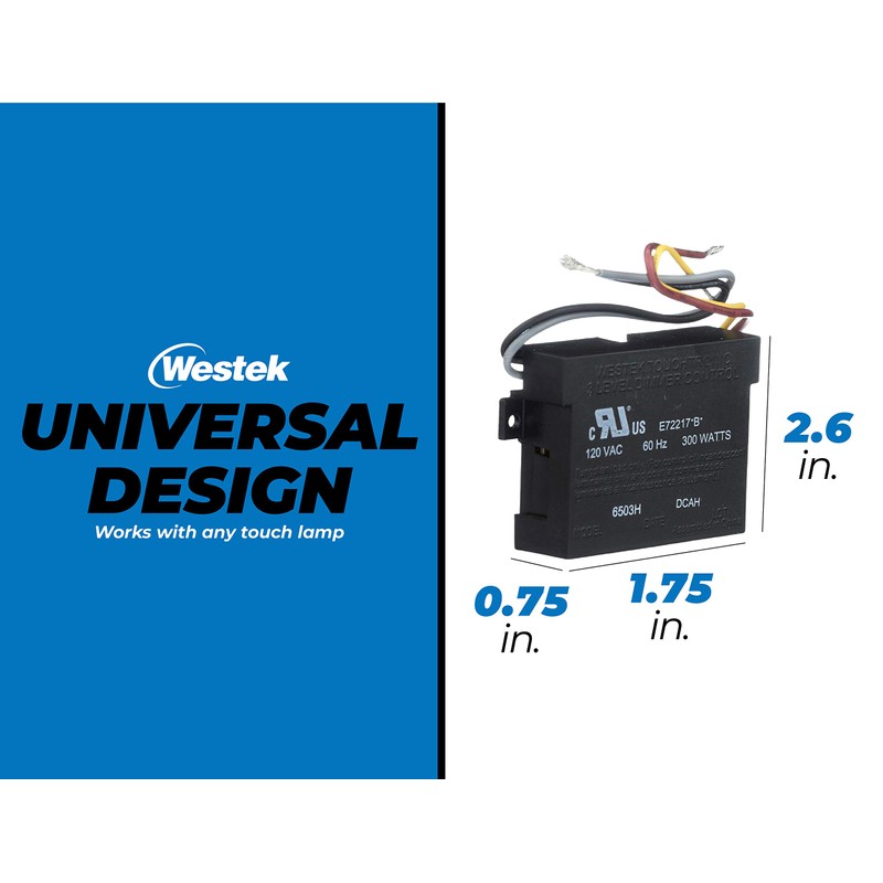 Westek Replacement Touch Lamp Control