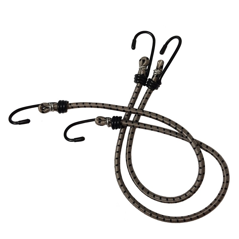 Doratex Bungee cords in three Lengths with Hooks Set of