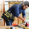 Tool Belt, 27-Pockets Tool Belts for Men Work Belt Pouch