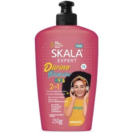 Skala - Expert - Creme Para Pentear 2 em 1 Crespinho Divino 250 Gr - (Divine Little Curls 2 in 1 Combing Cream Net 8.81 Oz)
