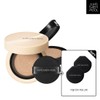 Jeong Saem Mool Jung Saem Mool Skin Nuder Cover Layer Cushion (Main Product + Refill) + 2 Double Edge Puffs - Medium / 정샘물 스킨 누더 커버레이어 쿠션 (본품+리필) + 더블엣지퍼프 2P - 미디엄