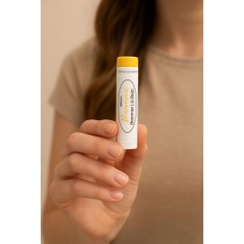 Homemade All Natural Beeswax Banana Flavored Lip Balm