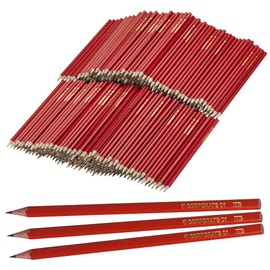 Essential Arts Class Pack of 144 HB Wooden Hexagonal Drawing and Sketching Pencils for School Classroom, Office and DIY – Eco Friendly Responsibly Sourced Wood