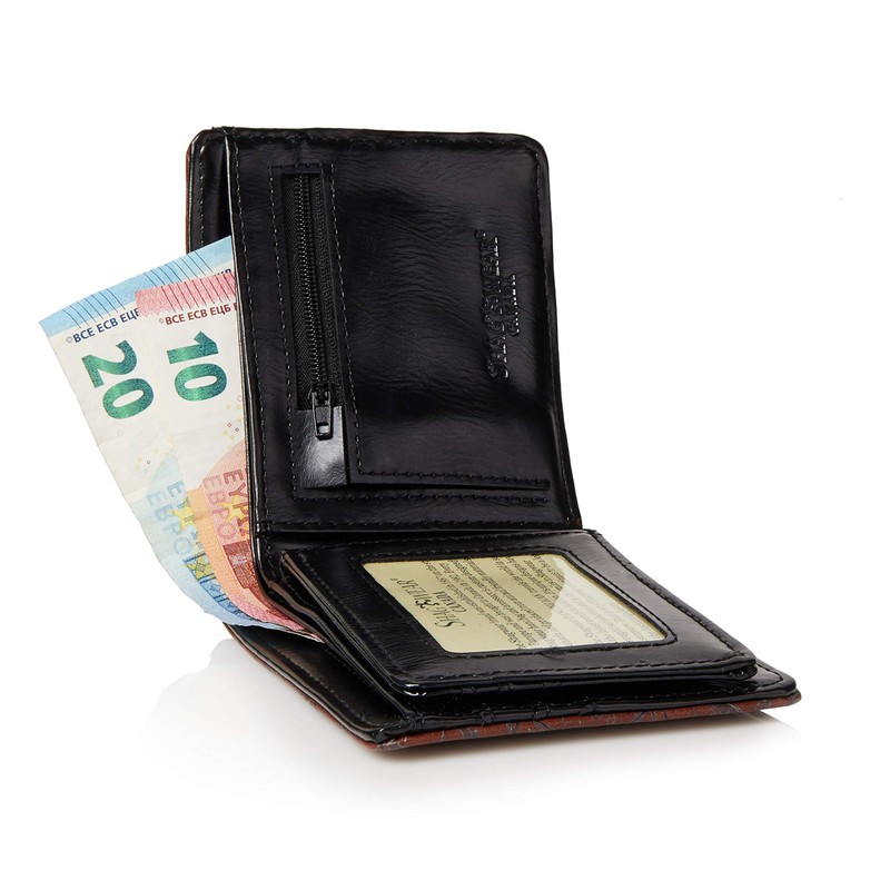 Shagwear Wallet for men. Brown