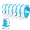 AiQInu 6 Rolls Teflon Tape Thread Sealing Tape, 12 m