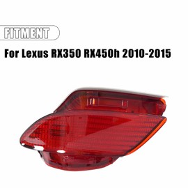 PFRREOR Rear Side Marker Light Assembly for Lexus RX350 RX450h 2010-2015 LX2860103 81490-0E010 US Version