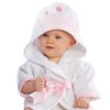Baby Aspen Little Princess, Bata de spa con gorro, color