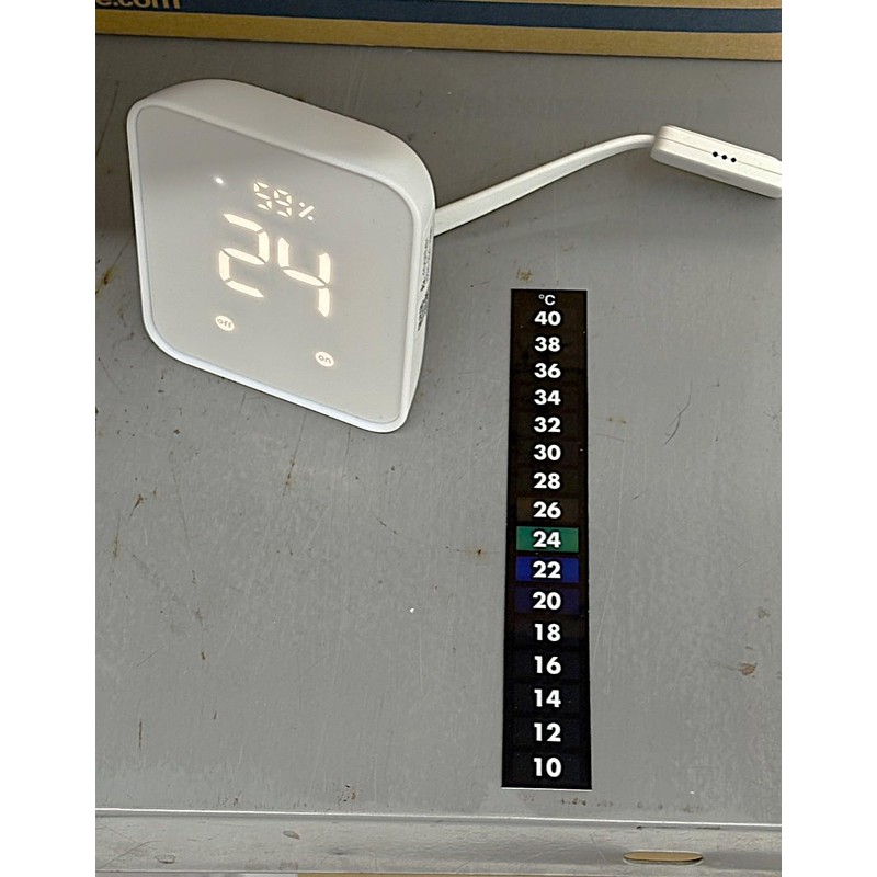 ONDOLAB Indoor LCD Thermometer Seal 16LR (0°C to 40°C) /