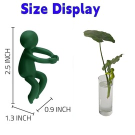 Plant Propagation Buddy & Plant Stakes - 6PCS Cute Propagated Plant Holders for Spider Plants Live House Plants, Indoor Garden Accessories with Soft-Grip Clamps