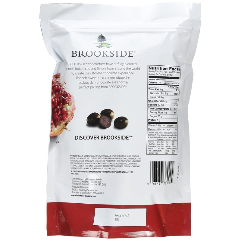 Brookside Dark Chocolate Pomegranate - 2 Pound (2 Pack)