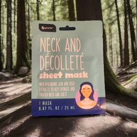 b.Pure Neck And Décolleté Sheet Mask Hyaluronic Acid And Fruit Extract X1