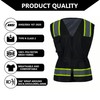 FONIRRA Hi Vis Safety Vest for Women Reflective with Pockets