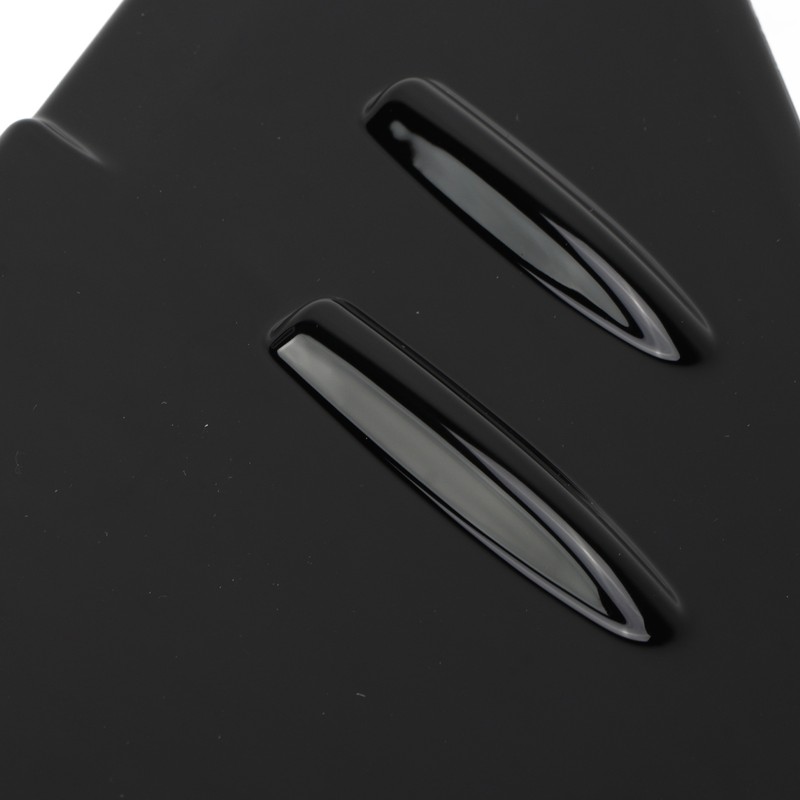 Front Mud Guard Trim Cover Mud Guard Decorative Cover Black