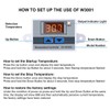 Funsto W3001 Digital LED Temperature Controller Thermostat Switch Probe Thermometer