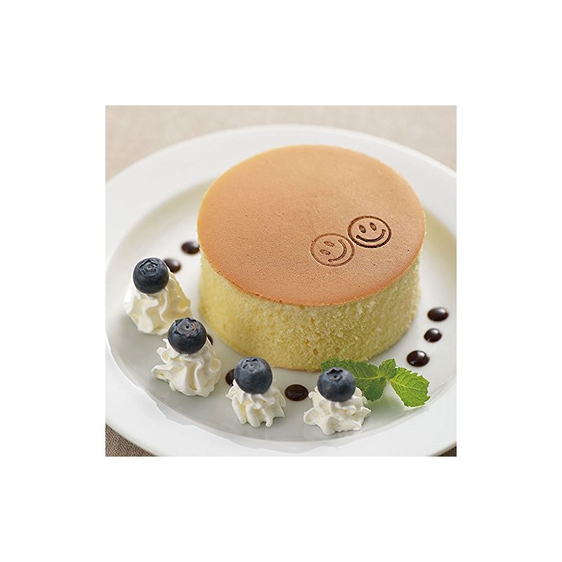 タイガークラウン デコレーションツール シルバー 17×285×42mm 焼きごて にこり 18-8ステンレス 焼印 模様 ワンポイント