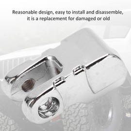 Iron RC Winch Tow Hook, Safe Reasonable Iron RC Trailer Tow Hook 18x10x8mm for SCX10 for 1/10 RC Car for for Redcat(Silver)