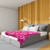 Pink Ribbon (Pink) Soft Plush 50x60in Blanket