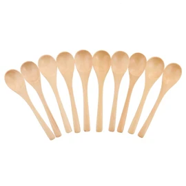(Outlet Included) For Exceptionally Wooden Spoons, Set of 10 