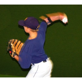 ThrowMAX Baseball & SoftBall throwing, pitching training aid - Left Handed Thrower, Small 4'8' to 5'2"