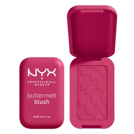 NYX Professional Makeup Buttermelt Powder Blush, Up To 12H Wear, Seamless Blending, Fade and Transfer Resistant, With Shea and Mango Butter, Vegan Formula, Shade: Butta Than Before