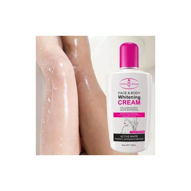 Kit Aclara Crema Blanqueadora Desodorante Crema Corporal 3pz