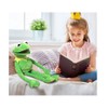 SHELOFT 60cm Frog Hand Puppet Anime Frog Show Plush Toys