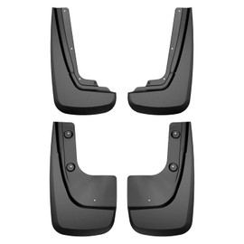Husky Liners — Front & Rear Mud Guards | Fits 2022-2024 Jeep Grand Cherokee (Includes 4XE Models, Excludes WK & L Series) Black, 4 pc. | 58096