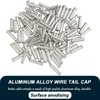Tsathoggua 100 PCS Bike Brake Cable Ends - Durable Aluminum