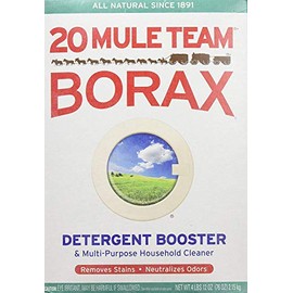 20 Mule Team Borax Natural Laundry Booster, 65 oz (Pack of 2)