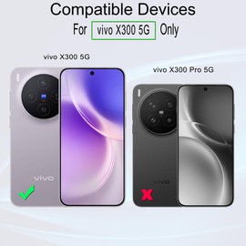 Ibywind for vivo X300 5G Screen Protector,2 Pack,9H Hardness Tempered Glass and Camera Lens Protector,with Alignment Frame,Full Coverage,Bubble Free,Fingerprint Unlock,Scratch Resistant