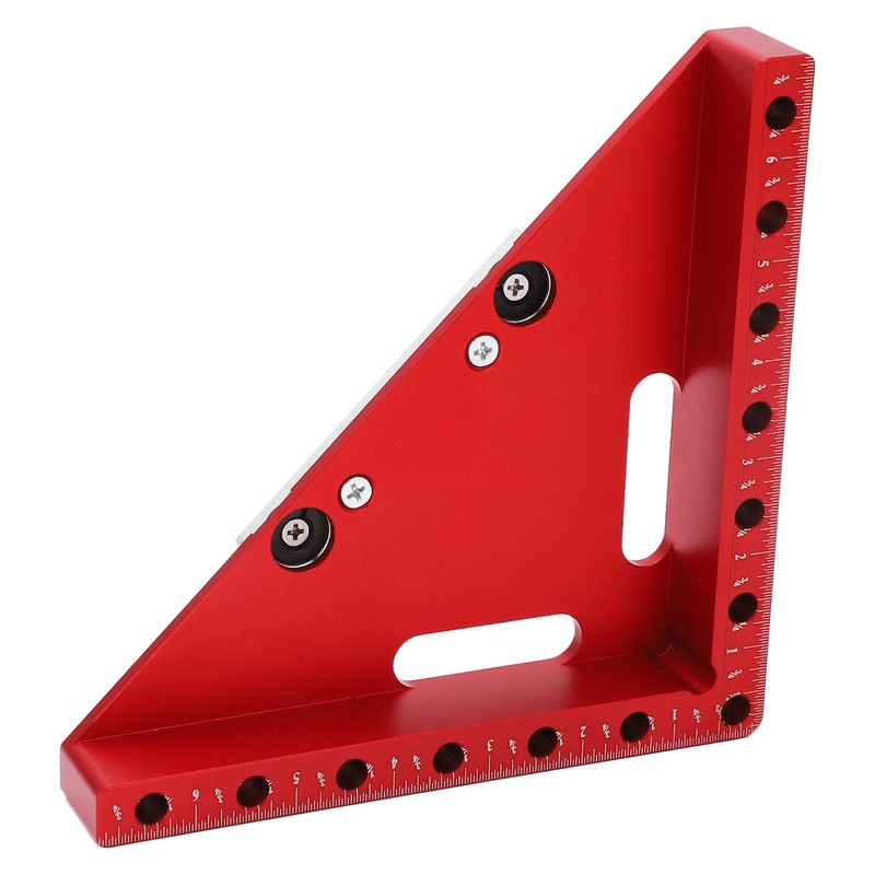 Right Angle Clamp Positioning Square 45° 90° Aluminium Alloy Clear